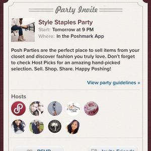 Style Staples Party 6/17 @9pm